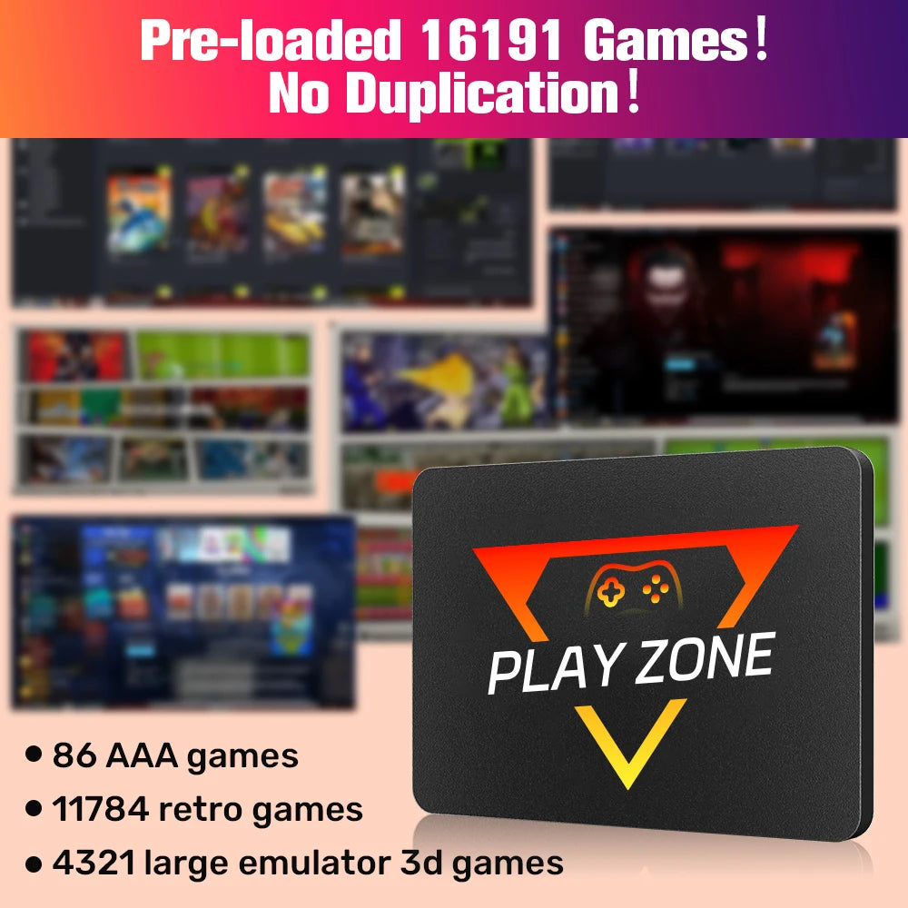 Hyper Base Play Zone 1T | 80+ emulators & 16191 games (PS5/4/3/2/XBOX/SWITCH etc) |
