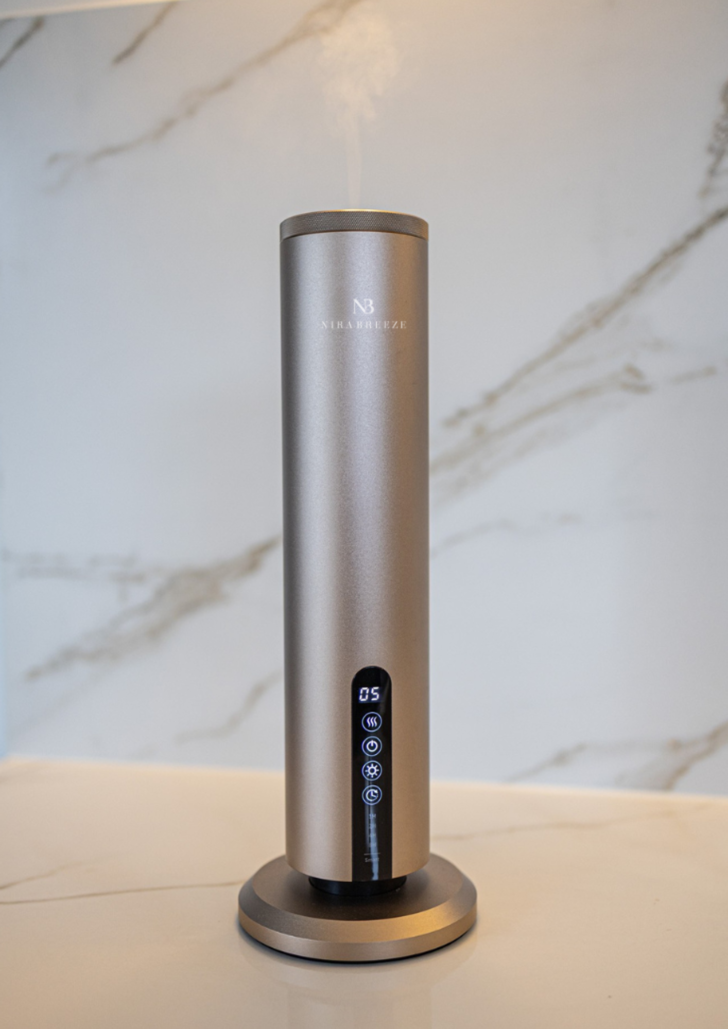 Nira Haven | Signature Smart Aroma Diffuser | Champagne Bronze