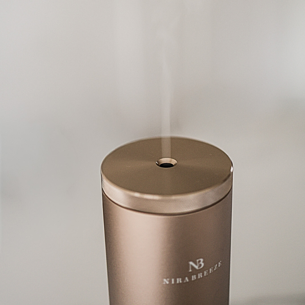 Nira Haven | Signature Smart Aroma Diffuser | Champagne Bronze